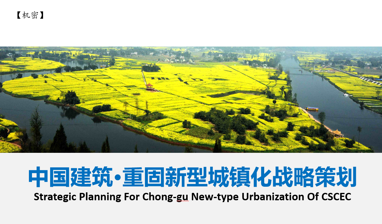 上海重固小镇项目策划案